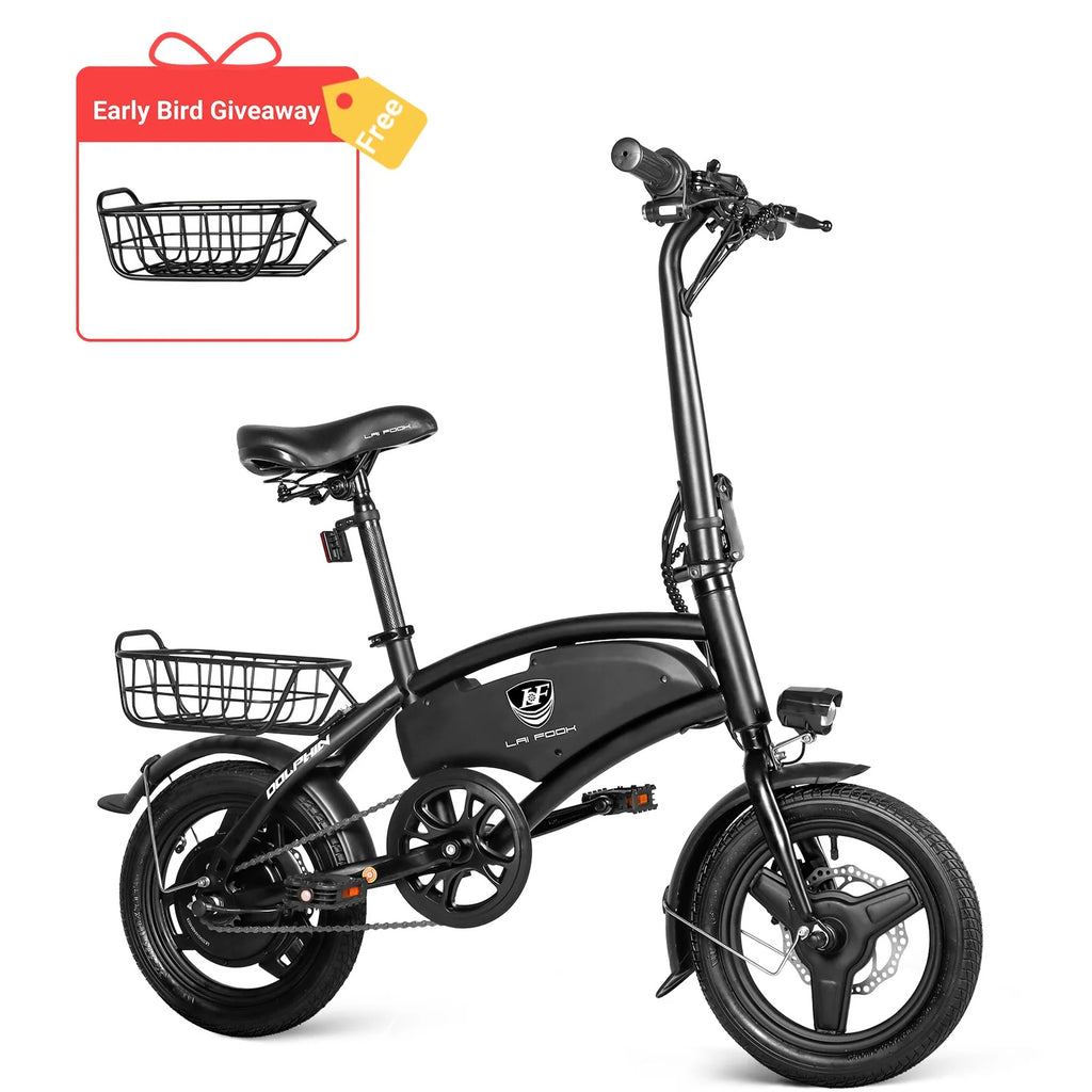 Laifook Dolphin con Batteria 36 V 7,8 Ah | 250 W | Display LCD | 14 pollici