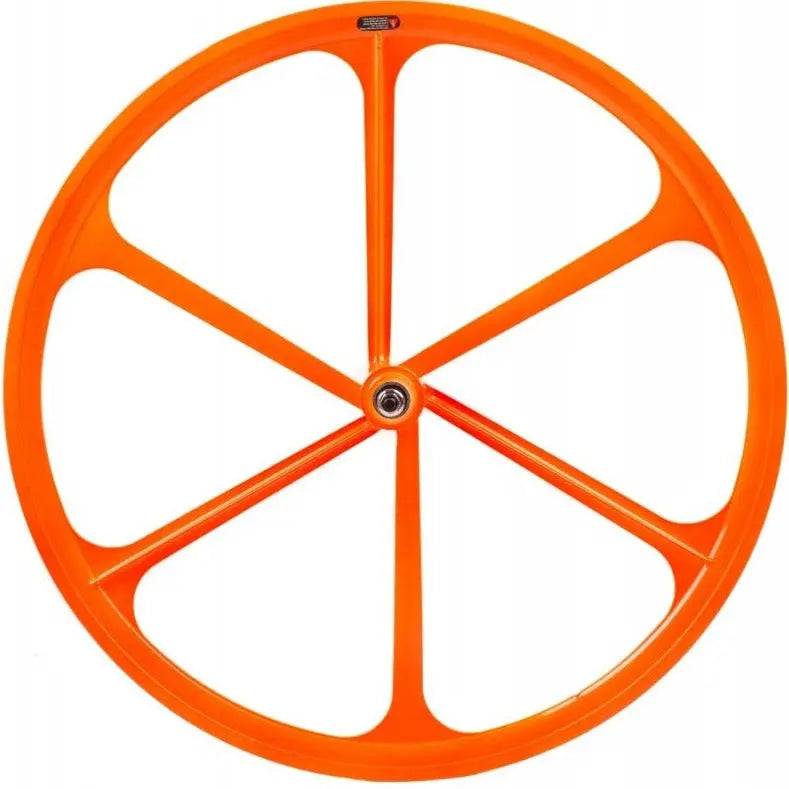 CERCHIONI RUOTE Fixed a 6 razze in alluminio FLUO BRN