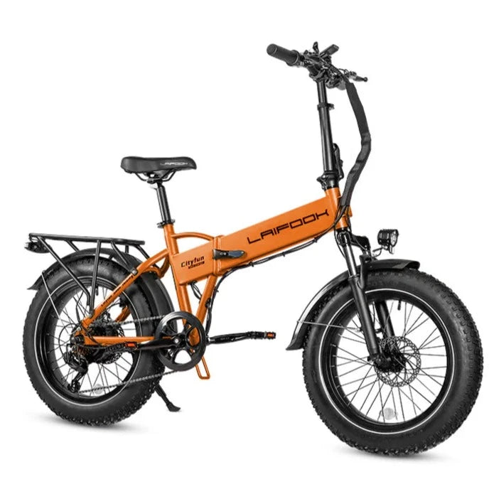 Laifook Cityfun con Batteria 48 V 14 Ah | 250 W | Display LCD | 20 x 4,0 pollici