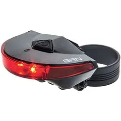 FANALE Brn COSMIC 103N a batteria 220° di copertura luminosa ideale per Monopattini e Bici BRN