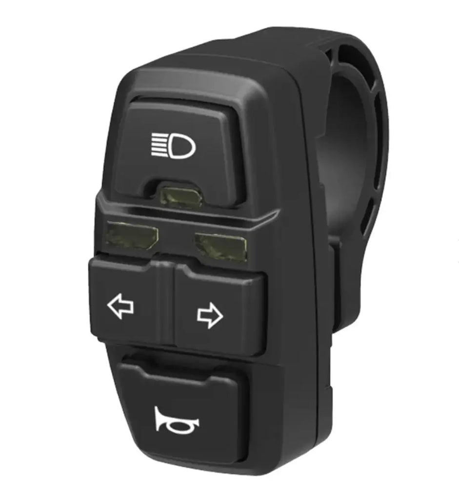 INTERRUTORE 3 in 1 frecce/clacson/luci per Bicicletta elettrica o monopattino - tutto2ruote