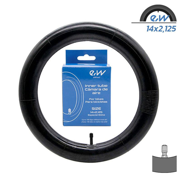 BBB BTI-66 Camera D'Aria Per Bicicletta 26'' – Copertoncino Durevole Con Valvola Presta (FV), Varie Lunghezze, Colore Nero