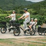Fiido T3 Max Longtail Cargo Bici Elettrica Fat Bike