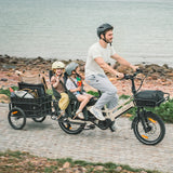 Fiido T3 Max Longtail Cargo Bici Elettrica Fat Bike