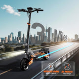 RUITOO T2max Autonomia 50~55 km | 1000 W| Pneumatici 10"| Batteria 48 V/15,6 Ah