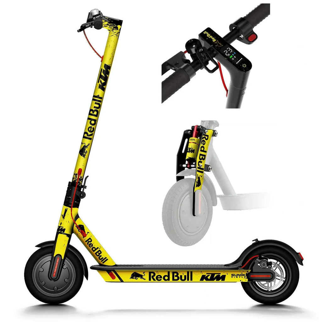 Set Di Ganci Per Scooter Elettrico - Compatibile Xiaomi M365/Pro - Portata 70kg, Plastica Resistente (Blu)