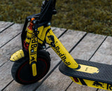 ADESIVI RedBull (GIALLO) per personalizzare il tuo monopattino XIAOMI o simili