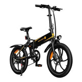 ADO A20+ Bicicletta elettrica pieghevole leggera | Motore 350WATT | Batteria 36V 10.4AH | 80KM di Autonomia | Freni a disco | Display LCD HD Tutto 2 Ruote