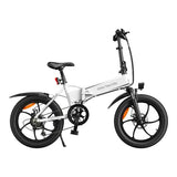 ADO A20+ Bicicletta elettrica pieghevole leggera | Motore 350WATT | Batteria 36V 10.4AH | 80KM di Autonomia | Freni a disco | Display LCD HD Tutto 2 Ruote