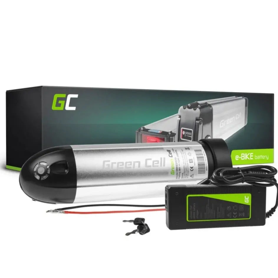 BATTERIA EBIKE27STD GREEN CELL Bottle 36V 12Ah 432Wh per Bici Elettrica E-Bike Green Cell