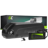 BATTERIA EBIKE66STD GREEN CELL Down Tube 48V 10.4AH  499Wh per Bici Elettrica E-Bike Green Cell