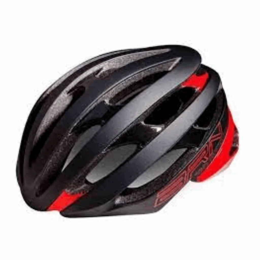 CASCO BRN Corsaro rosso/nero leggerissimo e super ergonomico per Bici e Monopattino