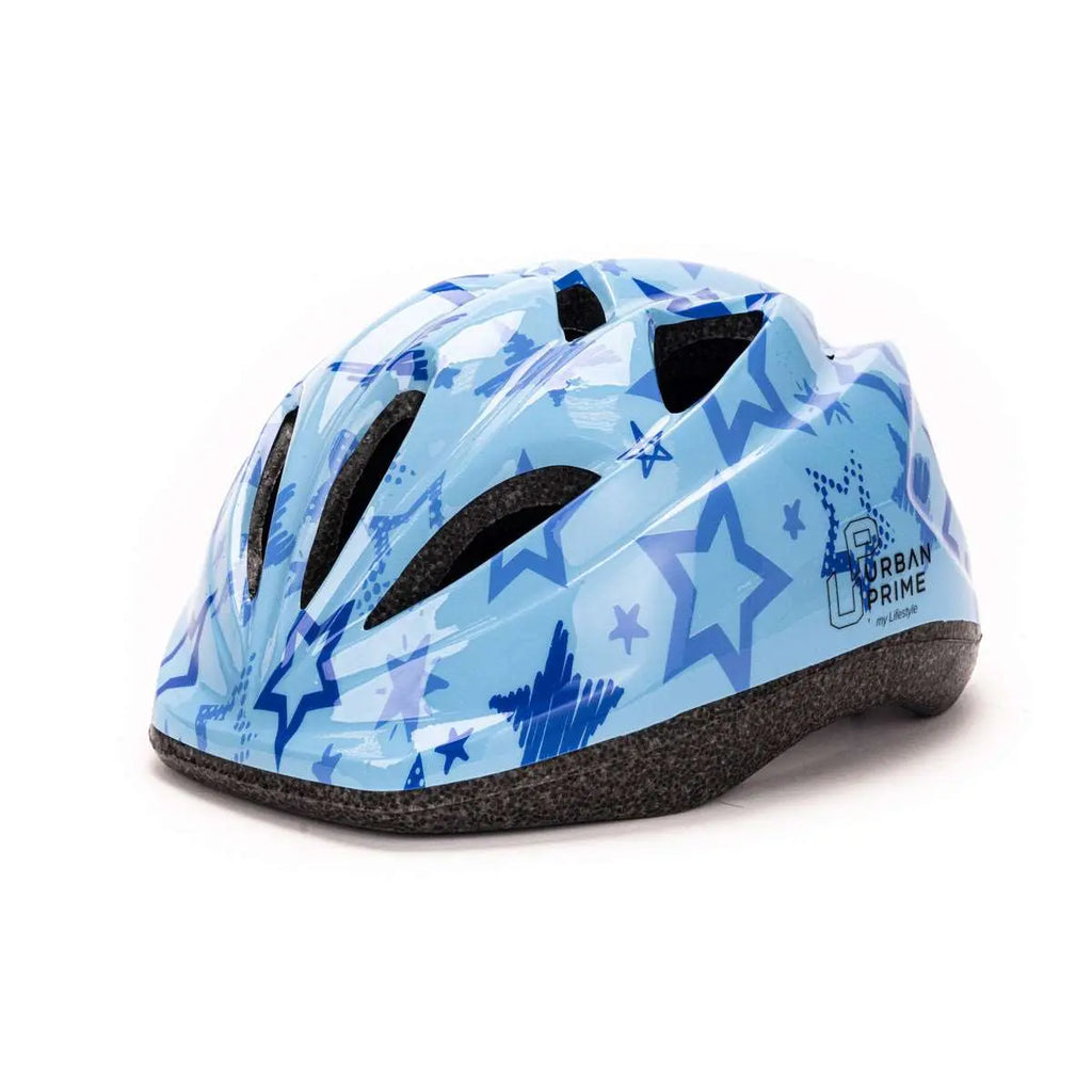 CASCO Blu per Bambini Urban Prime per Monopattino o Bici certificato SGS