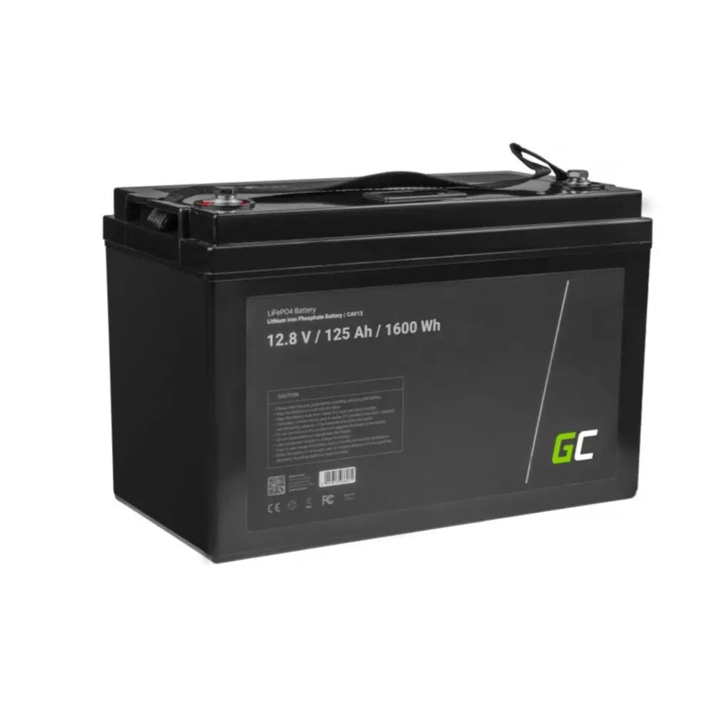 [CAV13 ] LiFePO4 Battery 12V 12.8V 125Ah al litio per Impianto Fotovoltaico Barca a motore Campeggio Sedia a Rotelle Auto elettriche tutto2ruote