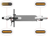 COPRIRUOTA Laterali con Strisce Riflettenti per Xiaomi M365 / Pro / Pro2 / Essential 1S - tutto2ruote