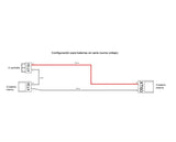 Cavo di collegamento XT60 seriale per batteria esterna connettore - tutto2ruote