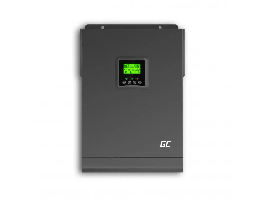 Convertitore Inverter solare Off Grid con caricatore solare MPPT Green Cell 48VDC 230VAC 3000VA/3000W Onda sinusoidale pura GARANZIA ITALIA tutto2ruote