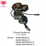 KAABO LT-01 Display + acceleratore a pollice per monopattino MANTIS E WOLF eWheel
