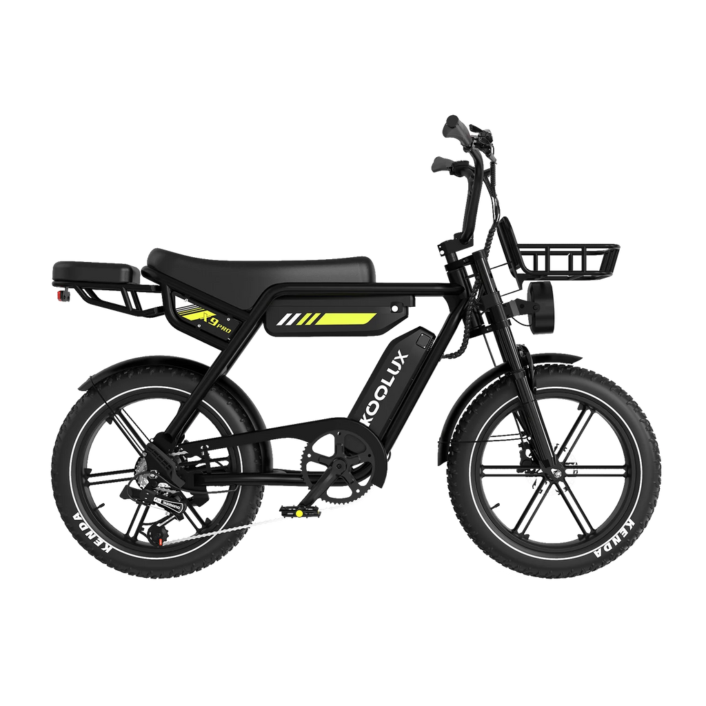 KOOLUX X9 PRO Garanzia Italia Bicicletta Elettrica 20”4.0 Fat Tire Doppia Batteria