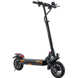 LEWIS Pro MAJESTIC Monopattino Elettrico 48V 10Ah | 500Watt | Autonomia fino a 45Km | 3 livelli di velocità: 6 Km/h – 14 Km/h – 20 Km/h | Ruote da 10'' | GRANDE PEDANA FORMATO XL con supporto posteriore per una maggiore stabilità durante la guida majestic