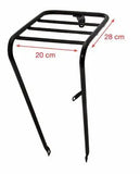 PORTACESTO MAXI per cesti grandi per biciclette BRN