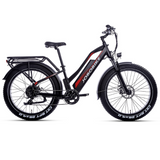 JOBOBIKE ROBIN ST bicicletta elettrica Fatbike elettrica passo-passo 48 V 14 Ah | 250W Bafang | Autonomia 65 KM | 26"x4.0"