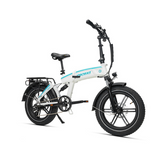 JOBOBIKE EDDY bicicletta elettrica FAT pieghevole a sospensione completa 48 V 14 Ah | 250W Bafang | Autonomia 80 KM | KENDA 20x4"