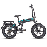 JOBOBIKE EDDY bicicletta elettrica FAT pieghevole a sospensione completa 48 V 14 Ah | 250W Bafang | Autonomia 80 KM | KENDA 20x4"