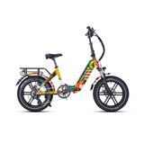 JOBOBIKE ROMER bicicletta elettrica con pneumatici FAT per tutti i terreni 48 V 11.6Ah | 250W Bafang | Autonomia  40-50Km |  CST 20" x 4.0"