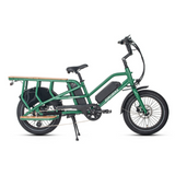 JOBOBIKE TRANSER Bici da carico elettrica per famiglia 48 V 15Ah | 250W XOFO | Autonomia ≥80Km/≥150Km |  CST 20" x 3"