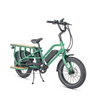 JOBOBIKE TRANSER Bici da carico elettrica per famiglia 48 V 15Ah | 250W XOFO | Autonomia ≥80Km/≥150Km |  CST 20" x 3"