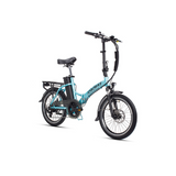 JOBOBIKE SAM City bike elettrica leggera e pieghevole 36V 13Ah | 250W brushless | Autonomia  ≥50Km |  CST/Kenda 20" x 2.125"