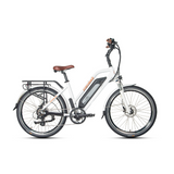 JOBOBIKE COMMUTER Bicicletta elettrica da città 36V 18.2Ah | 250W | Autonomia ≥90Km | KENDA BLACK 26"×1.95"