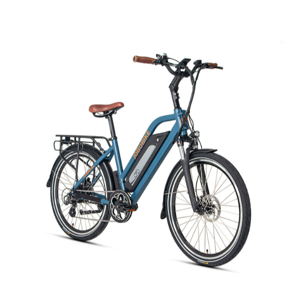 JOBOBIKE COMMUTER Bicicletta elettrica da città 36V 18.2Ah | 250W | Autonomia ≥90Km | KENDA BLACK 26"×1.95"