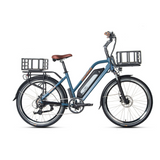 JOBOBIKE COMMUTER Bicicletta elettrica da città 36V 18.2Ah | 250W | Autonomia ≥90Km | KENDA BLACK 26"×1.95"