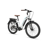JOBOBIKE LINDA Bicicletta elettrica da donna Step-thru Mid Motor City 36V 14Ah |  250W Bafang M200 mid | Autonomia ≥90Km | CST 26" x 2.35"