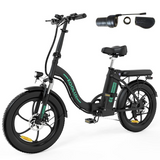 KOOLUX BK6 Garanzia Italia Bicicletta Elettrica 20×3,0 Fat Tire | Batteria 36 V 15 Ah | Max velocità 25km/h | Fino a 45KM-100KM di autonomia | Pedalata Assistita