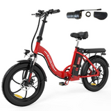 KOOLUX BK6 Garanzia Italia Bicicletta Elettrica 20×3,0 Fat Tire | Batteria 36 V 15 Ah | Max velocità 25km/h | Fino a 45KM-100KM di autonomia | Pedalata Assistita