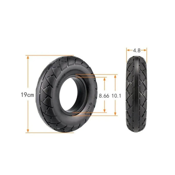 Keenso Pneumatico Esterno + Camera D'Aria Per Scooter Elettrico – 4.10/3.50-4, Antiscivolo, Facile Installazione - 3