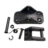 SET GANCIO POSTERIORE SU PARAFANGO per monopattino elettrico ARGENTO ACTIVE EVO Mt distribution