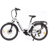 SMART WAY C5 Bicicletta Elettrica | CITY BIKE UNISEX E-bike FAT BIKE | MOTORE 250 W | 36V 10,4Ah | AUTONOMIA 40/45 km | RUOTE 26"x 1,95" Massimo Fiori