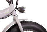 SMART WAY M1X Bicicletta Elettrica | ALL ROAD MONSTER E-bike FAT BIKE | MOTORE 250W | 36V 10AH | AUTONOMIA 35/40 km | RUOTE 20"x 4" Massimo Fiori