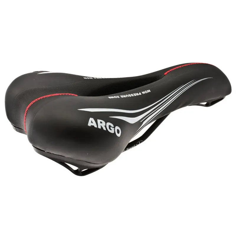 Sella Argo Nera Con Foro Anatomico Unisex Nero BRN Bernardi Selle BRN