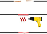 Set di tubi termorestringenti per PC, SIM e NAT Ratio 2: 1 Set di tubi isolanti per guaine termorestringenti isolati termicamente - tutto2ruote