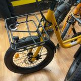Ebike CARGO SUM UCO STEEL | Bicicletta elettrica 36V 10,4Ah | Freni a disco meccanici | Cambio SHIMANO 7 velocità | ruote MID FAT da 20″ e 3″