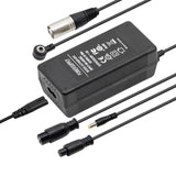 CARICATORE 42V 2A con connettori X16/XLR/GX12/MI4 Pro