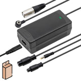 CARICATORE 42V 2A con connettori X16/XLR/GX12/MI4 Pro