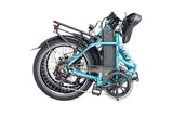 JOBOBIKE SAM City bike elettrica leggera e pieghevole 36V 13Ah | 250W brushless | Autonomia  ≥50Km |  CST/Kenda 20" x 2.125"