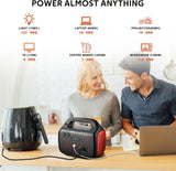 Generatore solare Centrale elettrica portatile da 1036 Wh  per campeggio avventure all'aria aperta ed emergenze